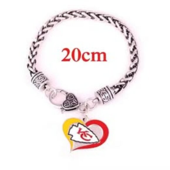 KANSAS CITY CHIEFS JEWELRY - BRACELETS - Picture 1 of 5
